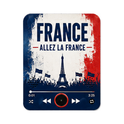 France football sound magnet