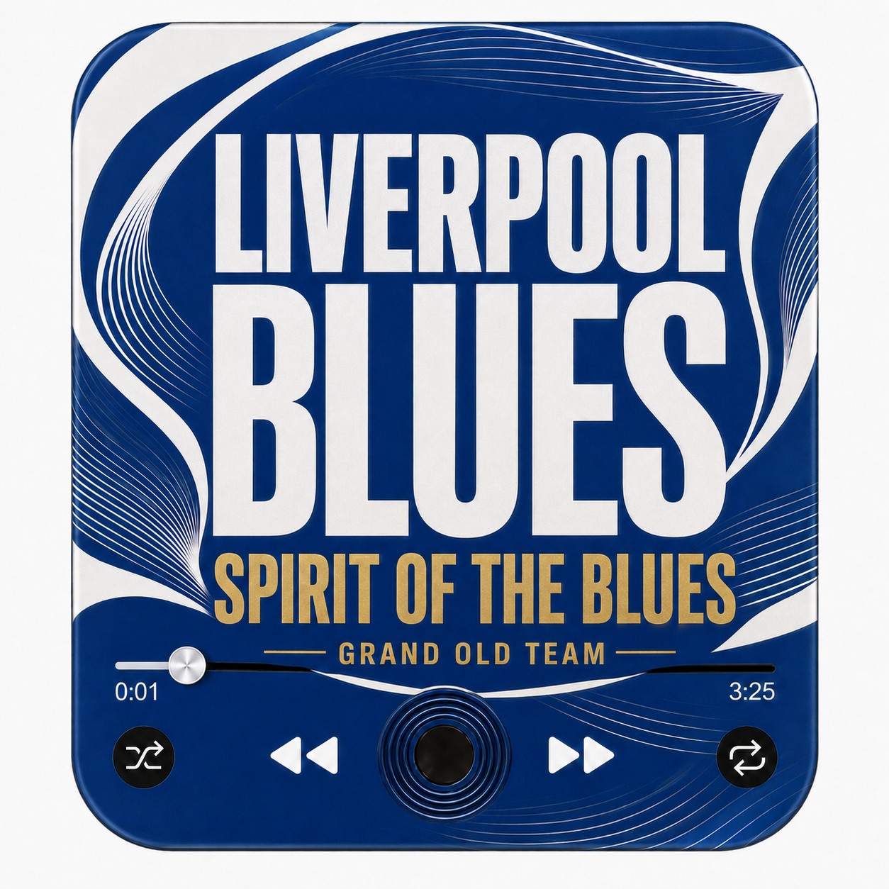Liverpool Blues football sound magnet