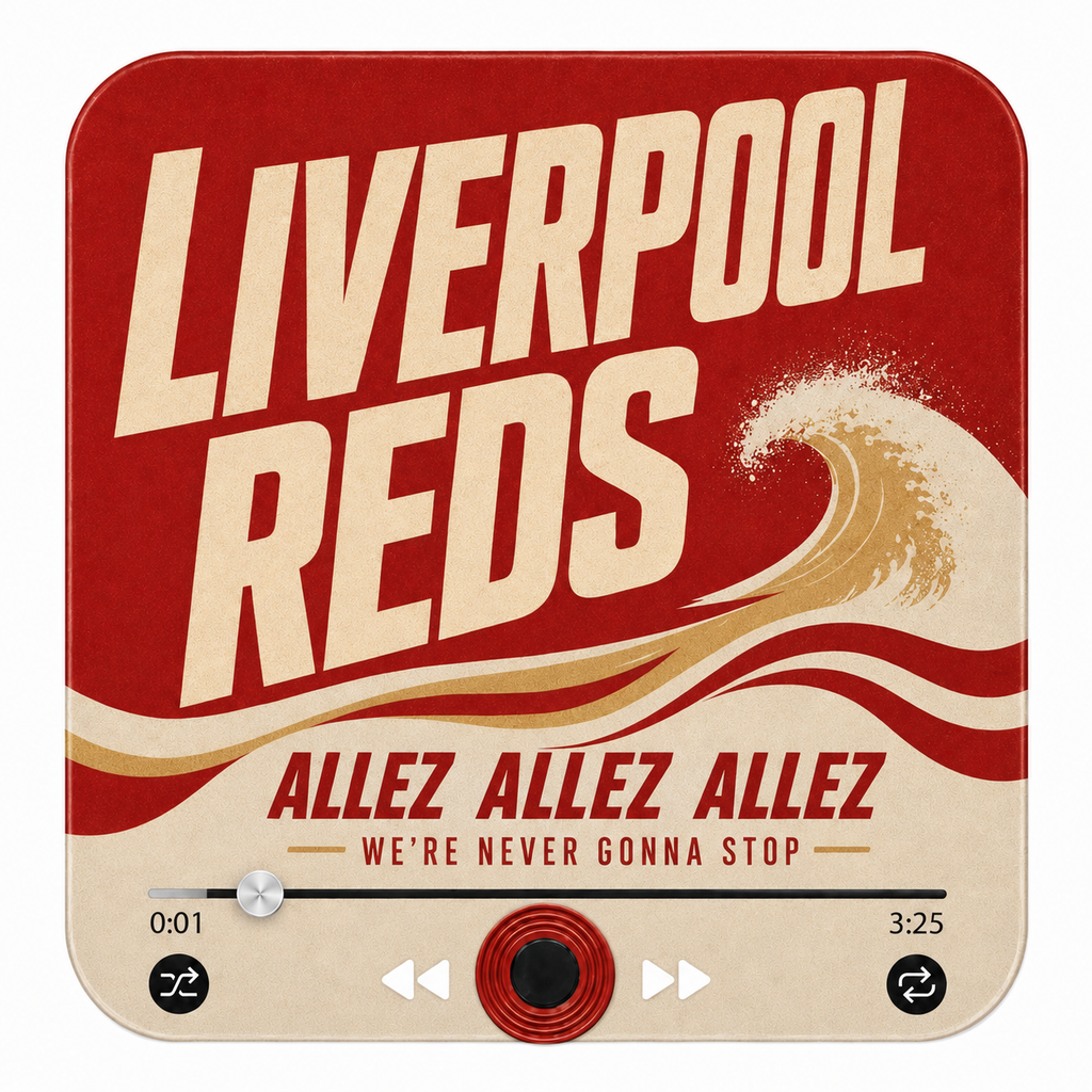 Liverpool Reds football sound magnet