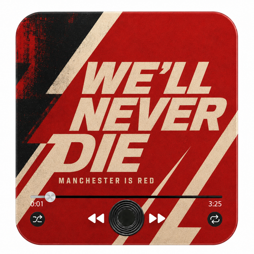 Manchester Red sound magnet