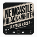 Newcastle Black and White football sound magnet