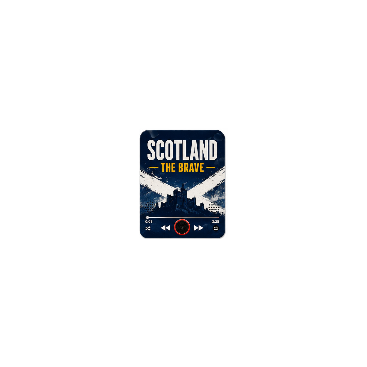 Scotland football sound magnet